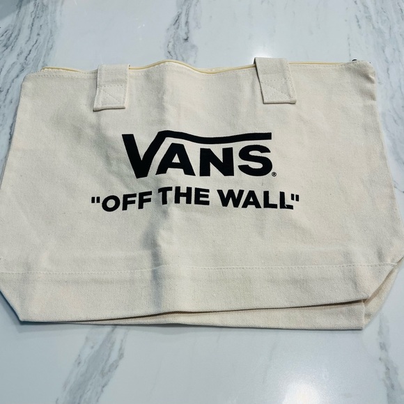 BUNDLE Vans Velvet Navy Blue Unisex Sneaker with Off The Wall Canvas Tote Bag - Picture 4 of 7